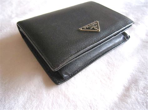 prada saffiano leather bi fold wallet|authentic prada saffiano leather wallet.